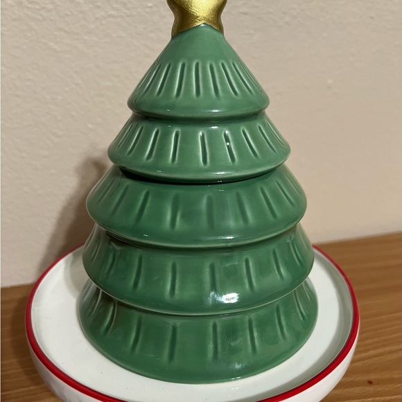 Target Christmas Tree Ceramic Canister - Picture 2 of 2